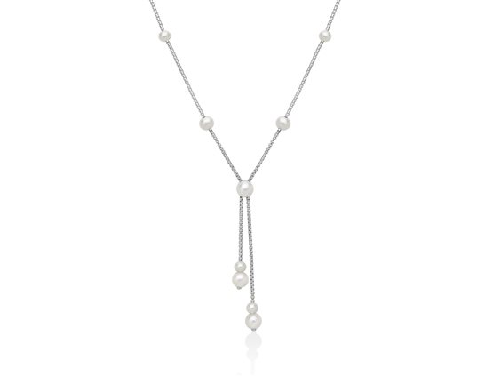 Collana Miluna Donna in Argento Perla PCL6945 - PCL6945